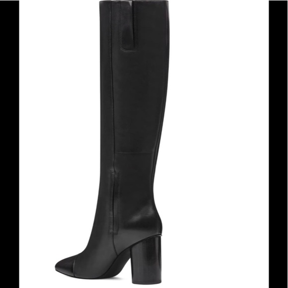 cheyin cylinder heeled boots